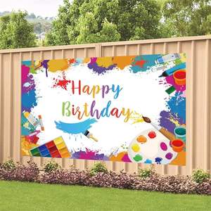 دفعة صغيرة قابلة للتخصيص مواضيع اللوحة عيد ميلاد سعيد الديكور حفلة خلفية القماش صور الديكور حزب الدعامة - Product Image 3