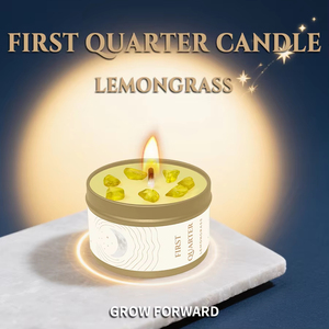 Velas Aromáticas Relajantes con Cristales y Piedras Preciosas Naturales, Personalizadas con Etiqueta Privada al por Mayor - Product Image 5