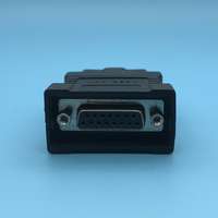 Conector OBD2 personalizado de fábrica, adaptador de diagnóstico automotriz