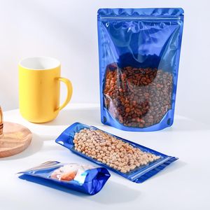Sacs sous vide à fermeture éclair en aluminium de qualité alimentaire imprimés sur mesure pour épices et assaisonnements, vente en gros OEM/ODM - Product Image 3