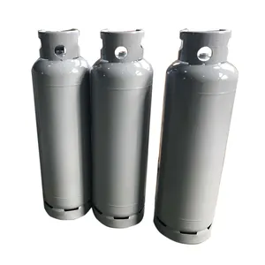 High quality DOT standard 100lb propane gas tanks price 45kg commercial steel gas cylinder empty lpg gas cylinder for sale