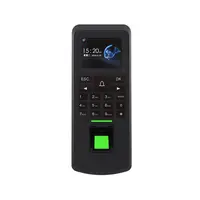 Controlador de puerta biométrico de huella dactilar, sistema de Control de acceso y Terminal de asistencia de tiempo, 1,8 pulgadas, Tcp, Ip, Wifi, Rs485