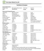 Poudre de Spiruline Bleue Qualité Alimentaire Sauvage Extrait Végétal Phycocyanine E6 E18 E25 E40 Emballage en Fût Bénéfices Sûrs et Sains pour Chiens