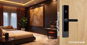 Deruns thông minh khách sạn khóa bán buôn RFID/Mã <span class=keywords><strong>pin</strong></span> bảo mật cao OEM & ODM hỗ trợ với 6068/6085 Lỗ mộng - Product Image 3