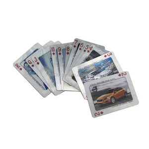 Tarjeta de juego de impresión Lenticular personalizada, carta de póker Lenticular 3D, venta al por mayor