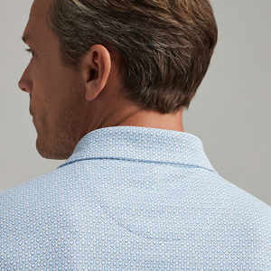 Designs Été Logo personnalisable Manches courtes Dry Fit Soft Sports Imprimé Hommes 88% Poly 12% Spandex Polo Golf Shirt - Product Image 4