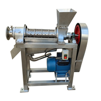 Professionele ananassap-extractiemachine met hoge opbrengst spiraalpers voor fruit en groenten, appel- en gemberpers.