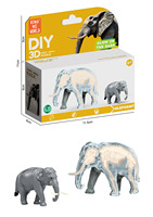 Squelette 3D de tigre, lion, éléphant, girafe, modèle d'anatomie animale transparent qui brille dans le noir, jouets éducatifs