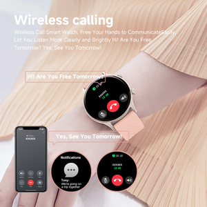 Reloj Inteligente para Hombre y <span class=keywords><strong>Mujer</strong></span>, Resistente al Agua, Deportivo, con Monitor de Frecuencia Cardíaca ECG, Función de Contestar Llamadas, Calendario y Rastreador de Actividad Física - Product Image 4