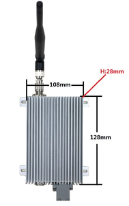 Radio de données sans fil haute puissance KYL-668 25W, transmission vocale et de données longue portée, émetteur-récepteur RS485 RS232 W483 - Product Image 3