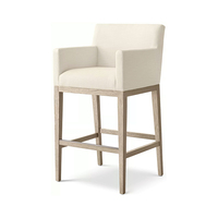 Chaise de salle à manger écologique avec structure en chêne et pieds coniques, mobilier de salle à manger, chaise d'appoint rembourrée en tissu, mobilier de maison, restaurant