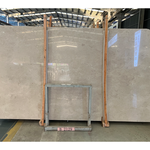 Dalle de marbre beige poli moderne de qualité supérieure, écologique, légère, imperméable, découpée sur mesure, garantie 3 ans, pour salle à manger - Product Image 1
