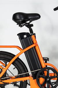 Bicicleta Eléctrica Plegable con Batería de Litio de 36V, Llantas Gruesas de 20 Pulgadas, 7 Velocidades, Sensor, Pantalla Digital Inteligente, Bicicleta Eléctrica Urbana <span class=keywords><strong>MTB</strong></span> - Product Image 5