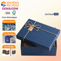 Caja de Regalo Magnética Gris Minimalista, Caja de Cartón Rígido Impresa Personalizada para Productos Electrónicos, Almacenamiento de Regalos Premium