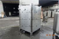 Réservoir de stockage d'acide nitrique en acier inoxydable sur mesure de 1000 L, équipement chimique/conteneur IBC pour produits chimiques