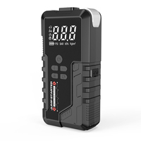 C2 OEM ODM Car Jump Starter with Tire Inflator 6000mAh 8000mAh Portable Battery Booster and 500LM Emergency Light