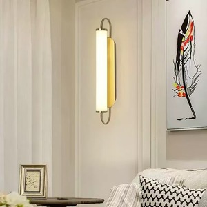 Lampada <span class=keywords><strong>da</strong></span> Parete LED Moderna per Interni, Design Decorativo, AC220V 8Watt, in Vetro, Montaggio a Parete, Luci LED per Hotel e Quadri con Telecomando - Product Image 3