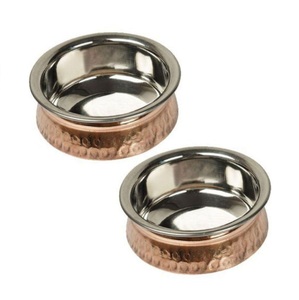 Chauffe-aliments en cuivre véritable marteau, fabricant de luxe en cuivre fait à la main, service Handi de haut niveau, vente en gros personnalisée, exportation de haute qualité - Product Image 4