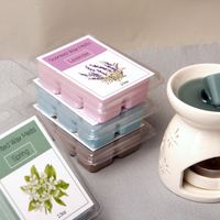 Cubes de cire de soja parfumée, diffuseur en céramique, forme tablette, décoration d'intérieur, écologique, parfum d'ambiance