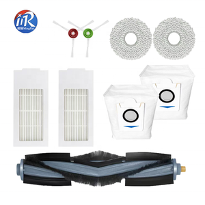 Kit de repuesto para aspiradora de robot Ecovacs <span class=keywords><strong>Yeedi</strong></span> KK, cepillo de rodillo, cepillo lateral, filtro Hepa, paño de mopa, bolsa de polvo, accesorios - Product Image 1