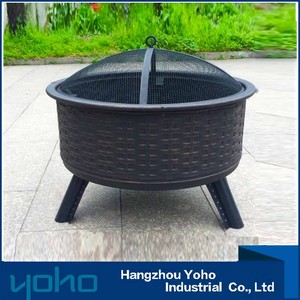 Garden Antique Round Metal <b>Fire</b> <b>Pit</b> - Product Image 4