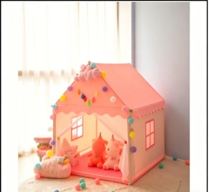 Casita <span class=keywords><strong>de</strong></span> juegos para niñas, diseño <span class=keywords><strong>de</strong></span> <span class=keywords><strong>princesa</strong></span>, para interiores y exteriores, segura, ligera, ecológica, ideal como regalo <span class=keywords><strong>de</strong></span> cumpleaños o para festivales infantiles. - Product Image 4