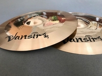 China Factory Direct Supply Vansir B20 Crash 16" Handmade Gold 80% Copper + 20% Tin High Grade Professional Cymbal for Drum Set