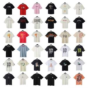 Camiseta de Verano Palm Angel, Nueva, Moderna, con Estampado de Letras, Estilo Urbano, Unisex, Holgada, Informal, de Manga Corta - Product Image 1