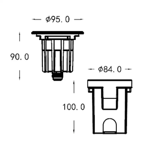 La lámpara <span class=keywords><strong>enterrada</strong></span> a prueba de agua IP67 proporciona un entorno de iluminación seguro y cómodo 2700K-4000K rgbw LED uplight para exteriores - Product Image 6