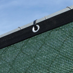 HDPE màu xanh lá cây hàng rào màn hình riêng tư 6ft x 100ft kính chắn gió Bìa lưới lưới bóng vải vải cho vườn - Product Image 3
