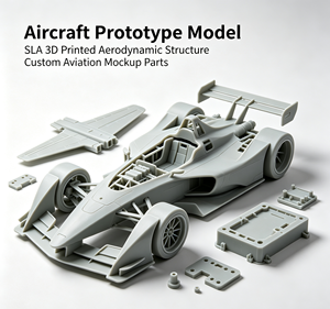 Échantillons de prototypes d'avions imprimés en 3D sur mesure, pièces de maquettes d'avions à l'échelle, service de prototypage rapide - Product Image 1