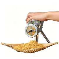Nouvelle machine manuelle en acier inoxydable à prix réduit pour la fabrication de granulés d'aliments pour animaux domestiques, bétail et oiseaux