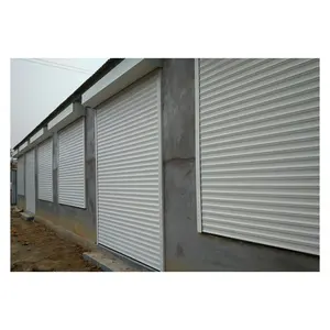 Electric Remote Control Aluminum Rolling Shutter Doors and Window