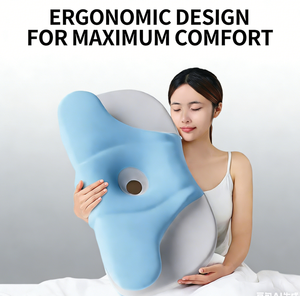 Oreiller ergonomique pour dormeurs latéraux avec trou pour le bras, oreiller en mousse à mémoire de forme pour soulager les douleurs aux épaules, <span class=keywords><strong>coussin</strong></span> de sommeil respirant - Product Image 1
