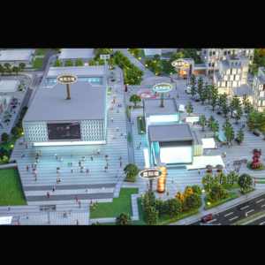 Tùy chỉnh nhựa văn phòng xây dựng mô hình tòa nhà chọc trời một cửa kinh doanh thiết kế văn phòng và dịch vụ sản xuất cho căn hộ - Product Image 6