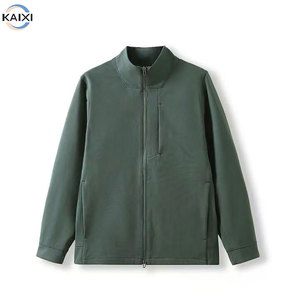 Vente en gros - <span class=keywords><strong>Veste</strong></span> décontractée sportive pour homme, coupe ample 3D, couleur unie, col montant, idéale printemps-automne - Product Image 1