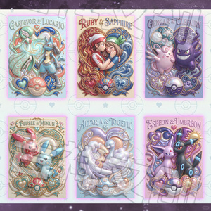 Vente en gros d'accessoires de cartes en métal 3D en relief sur le thème de l'anime japonais Pokémon, cartes à collectionner de mascotte, non TCG, collection d'anime, boîtes mystères - Product Image 6