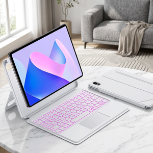 <span class=keywords><strong>Clavier</strong></span> magnétique détachable professionnel avec support réglable multi-angles pour Huawei <span class=keywords><strong>MatePad</strong></span> <span class=keywords><strong>11</strong></span>" 2023 <span class=keywords><strong>Clavier</strong></span> rétroéclairé RVB - Product Image 1
