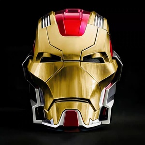Máscara LED Inteligente con Diseño de Personaje, Iluminación Roja y Dorada, Molde Privado Hecho en China, para Disfraces de Cosplay y Fiestas - Product Image 2