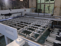 Scie à poutres industrielle CNC MINGAN pour la production à grande échelle avec table HPL de précision