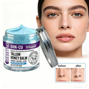 Bálsamo de Sebo de Res y Miel GHK-CU Vegano Orgánico de 60g, Hidratante Profundo, Nutritivo, Reafirmante para el Cuidado de la Piel, en Oferta - Product Image 1