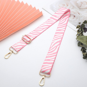 2024 New Arrival Wide Nylon Woven <strong>Pattern</strong> Woman Purse Strap Crossbody Adjustable Handbag Replacement Strap - Product Image 3