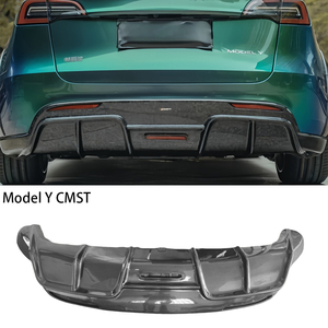 ดิฟฟิวเซอร์หลังคาร์บอนไฟเบอร์ CMST สำหรับรถยนต์รุ่น Y ปี 2018-2024 - Product Image 2