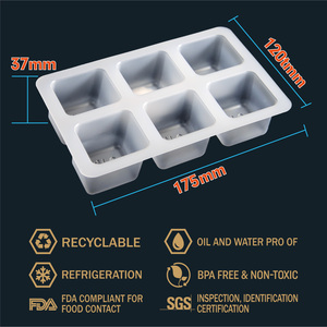 Contenitori personalizzati personalizzati per cubetti di ghiaccio usa e getta per uso alimentare - Product Image 3