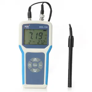 BOQU Factory DOS-1703 Good Performance Hot Sales Waterproof Water Portable Conductivity EC TDS DO Dissolved Oxygen PH Meter