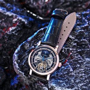 Reloj mecánico automático auténtico para hombre, tourbillon, resistente al agua, top diez, <span class=keywords><strong>2021</strong></span> - Product Image 1