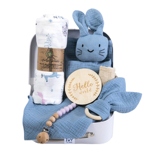Regalos <span class=keywords><strong>para</strong></span> bebés Manta de seguridad <span class=keywords><strong>para</strong></span> bebés, regalo único <span class=keywords><strong>para</strong></span> recién <span class=keywords><strong>nacidos</strong></span> Baby Lovey Welcome - Product Image 5