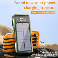 Chargeur solaire portatif de batterie de capacité élevée de vente rapide/Powerbank de panneau 20000mah 30000mah batterie solaire