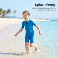 Combinaisons de plongée et de snorkeling pour enfants à manches courtes personnalisées, néoprène 3 mm, combinaison de surf une pièce pour enfants