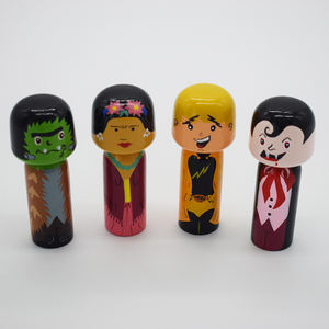 Unfertige Malpuppe zum Selbermachen, Holzpuppen, Holzspielzeug, Kinder-Stiftpuppe - Product Image 4